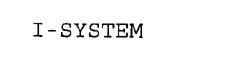 I-SYSTEM