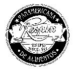PANAMERICANA RESPIN FIRSTONES SINCE 1921 DE ALIMENTOS