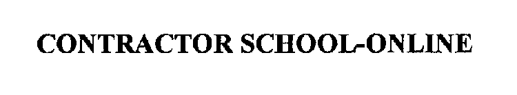 CONTRACTOR SCHOOL-ONLINE