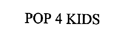 POP 4 KIDS