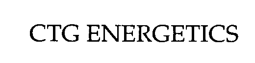 CTG ENERGETICS
