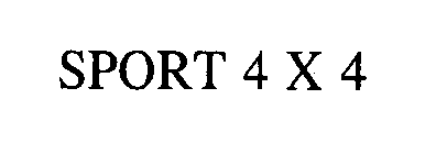 SPORT 4 X 4
