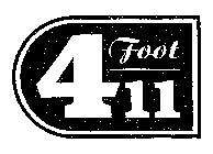 4 FOOT 11