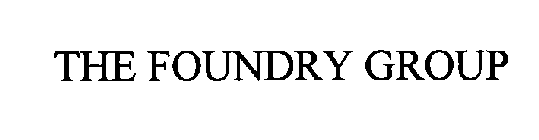 THE FOUNDRY GROUP