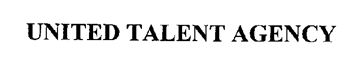 UNITED TALENT AGENCY