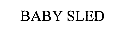 BABY SLED