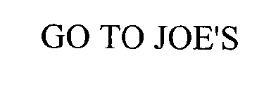 GO TO JOE'S