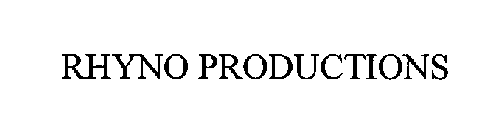 RHYNO PRODUCTIONS