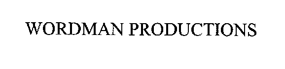 WORDMAN PRODUCTIONS