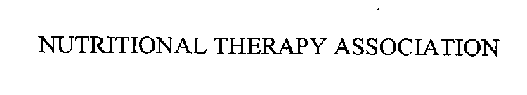 NUTRITIONAL THERAPY ASSOCIATION