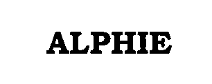ALPHIE