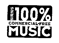 SIRIUS 100% COMMERCIAL-FREE MUSIC