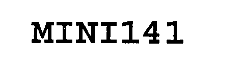 MINI141