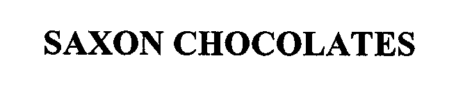 SAXON CHOCOLATES