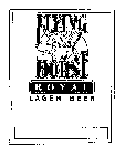 FLYING HORSE ROYAL LAGER BEER
