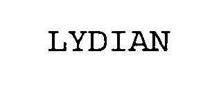 LYDIAN