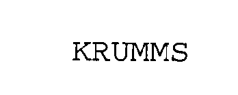 KRUMMS