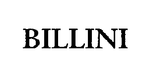 BILLINI