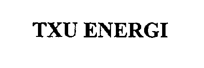 TXU ENERGI