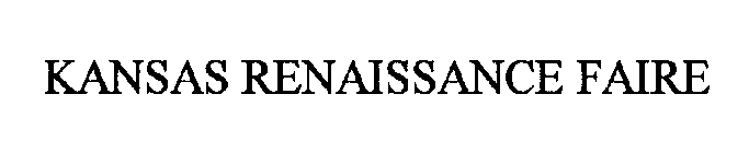 KANSAS RENAISSANCE FAIRE