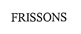 FRISSONS