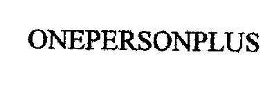 ONEPERSONPLUS