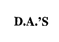 D.A.'S