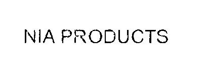 NIA PRODUCTS