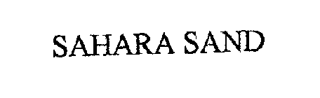 SAHARA SAND