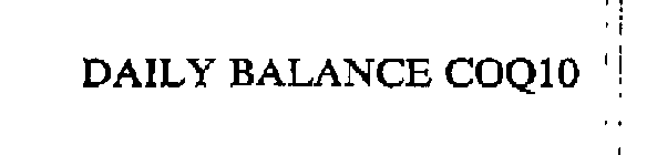 DAILY BALANCE COQ10