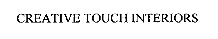 CREATIVE TOUCH INTERIORS