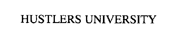 HUSTLERS UNIVERSITY