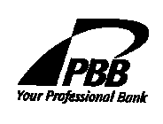 PBB YOUR PROFESSIONAL BANK