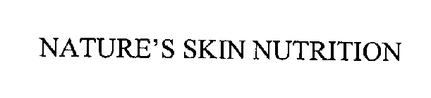 NATURE'S SKIN NUTRITION