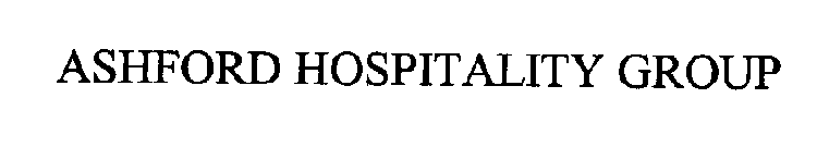 ASHFORD HOSPITALITY GROUP