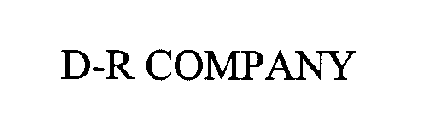 D-R COMPANY