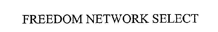 FREEDOM NETWORK SELECT