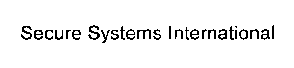 SECURE SYSTEMS INTERNATIONAL