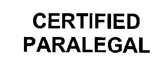CERTIFIED PARALEGAL