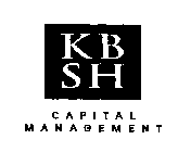 KBSH CAPITAL MANAGEMENT