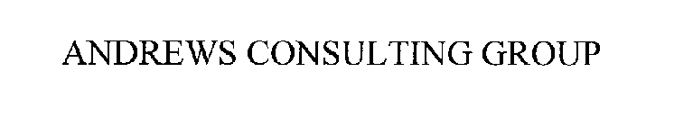 ANDREWS CONSULTING GROUP