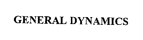 GENERAL DYNAMICS