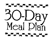 30-DAY MEAL PLAN