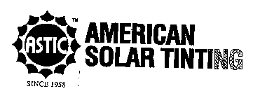 ASTIC AMERICAN SOLAR TINTING