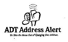 ADT ADDRESS ALERT WE TAKE THE STRESS OUT OF CHANGING YOUR ADDRESS.