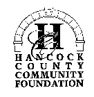 HC HANCOCK COUNTY COMMUNITY FOUNDATION