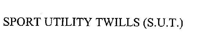 SPORT UTILITY TWILLS (S.U.T.)