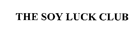 THE SOY LUCK CLUB