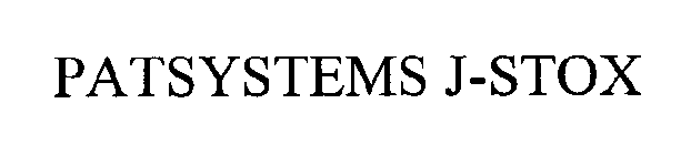 PATSYSTEMS J-STOX