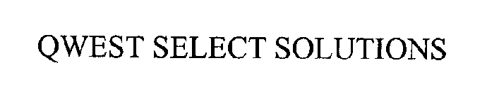 QWEST SELECT SOLUTIONS